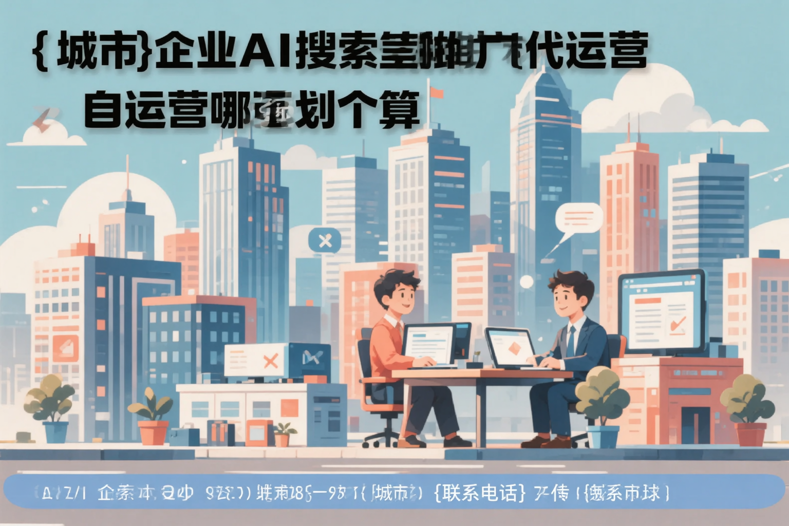 黔西南企业AI搜索推广代运营和自运营哪个更划算