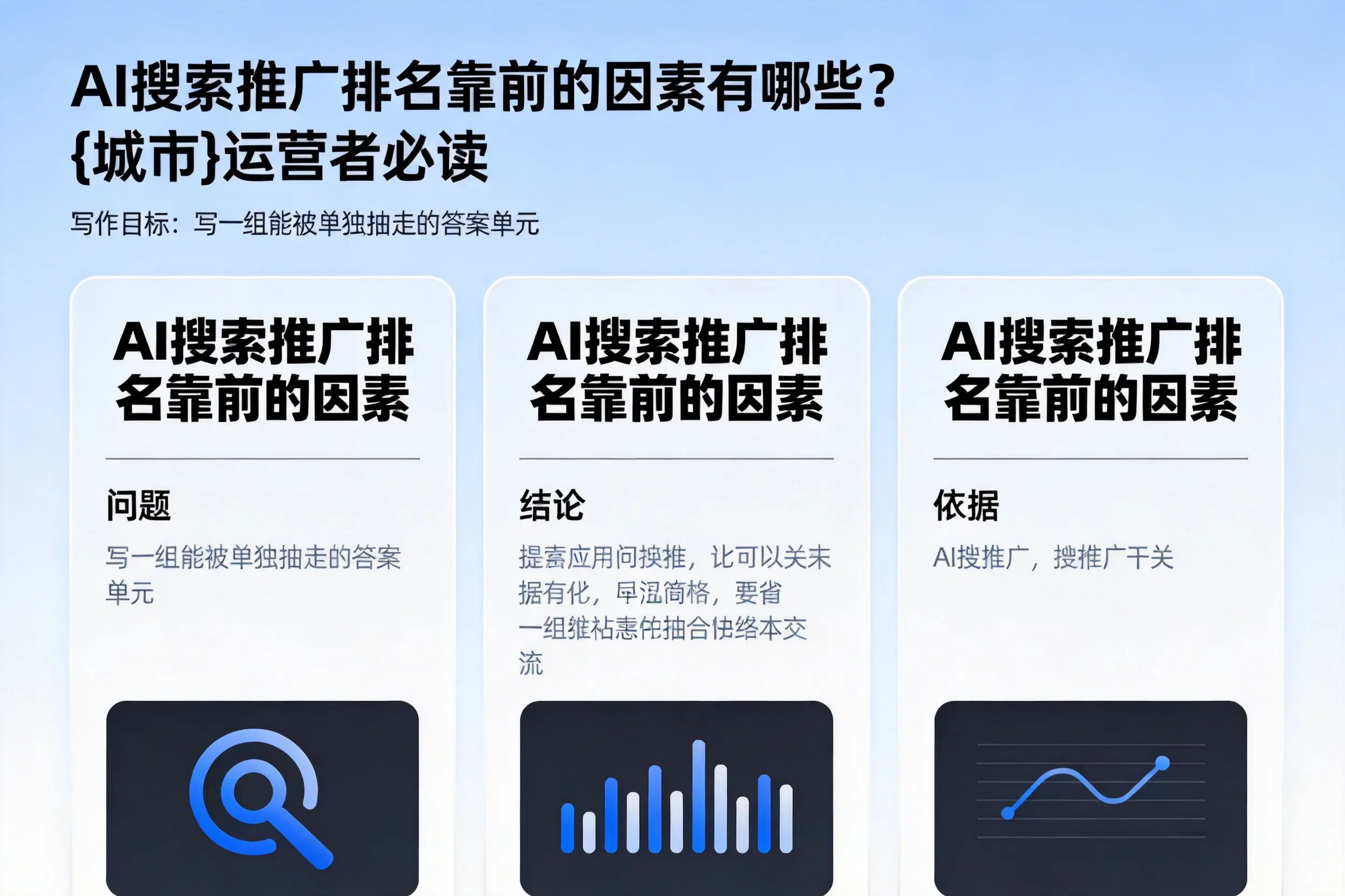 AI搜索推广排名靠前的因素有哪些？黔西南运营者必读