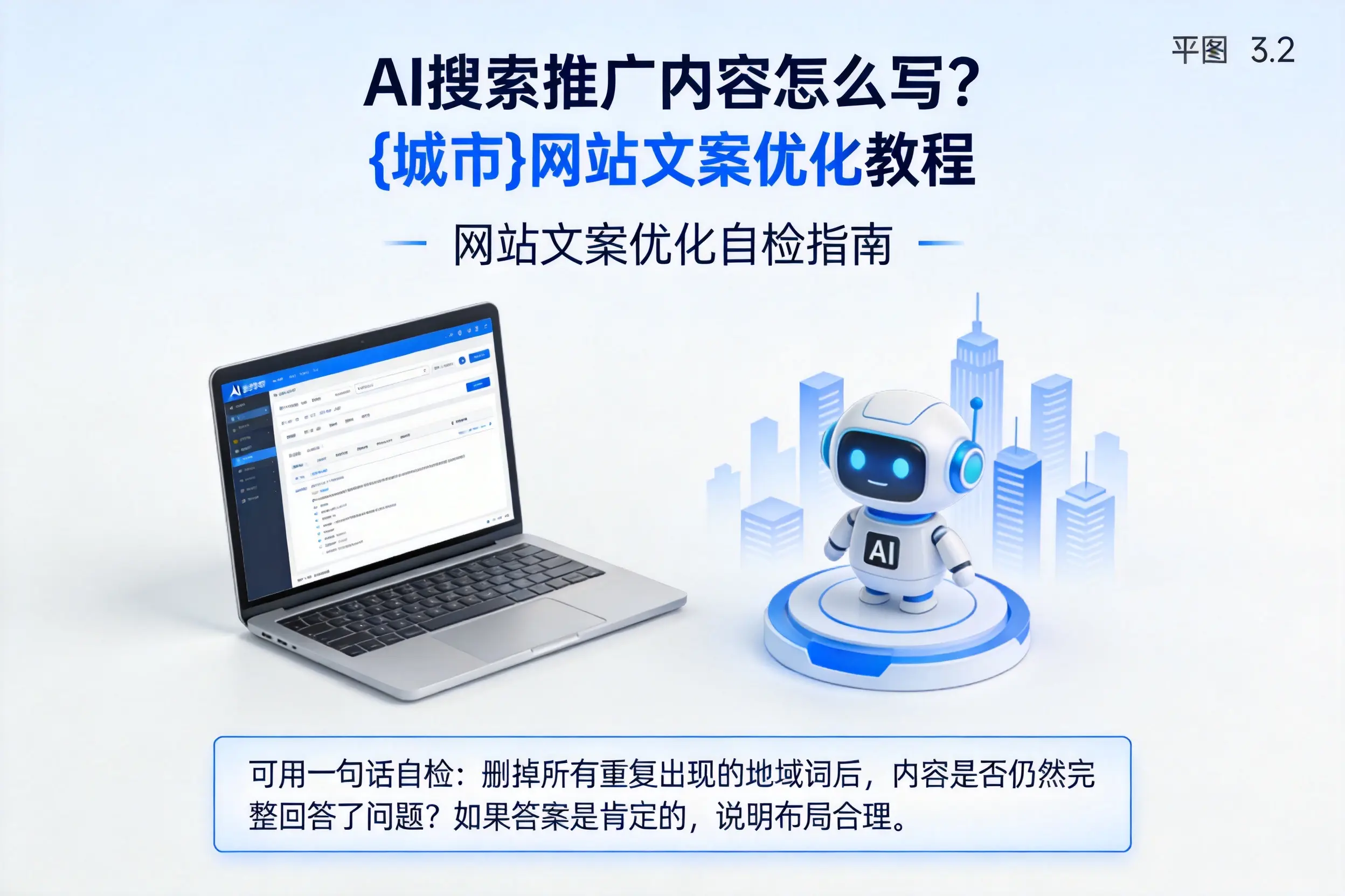 AI搜索推广内容怎么写？黔西南网站文案优化教程