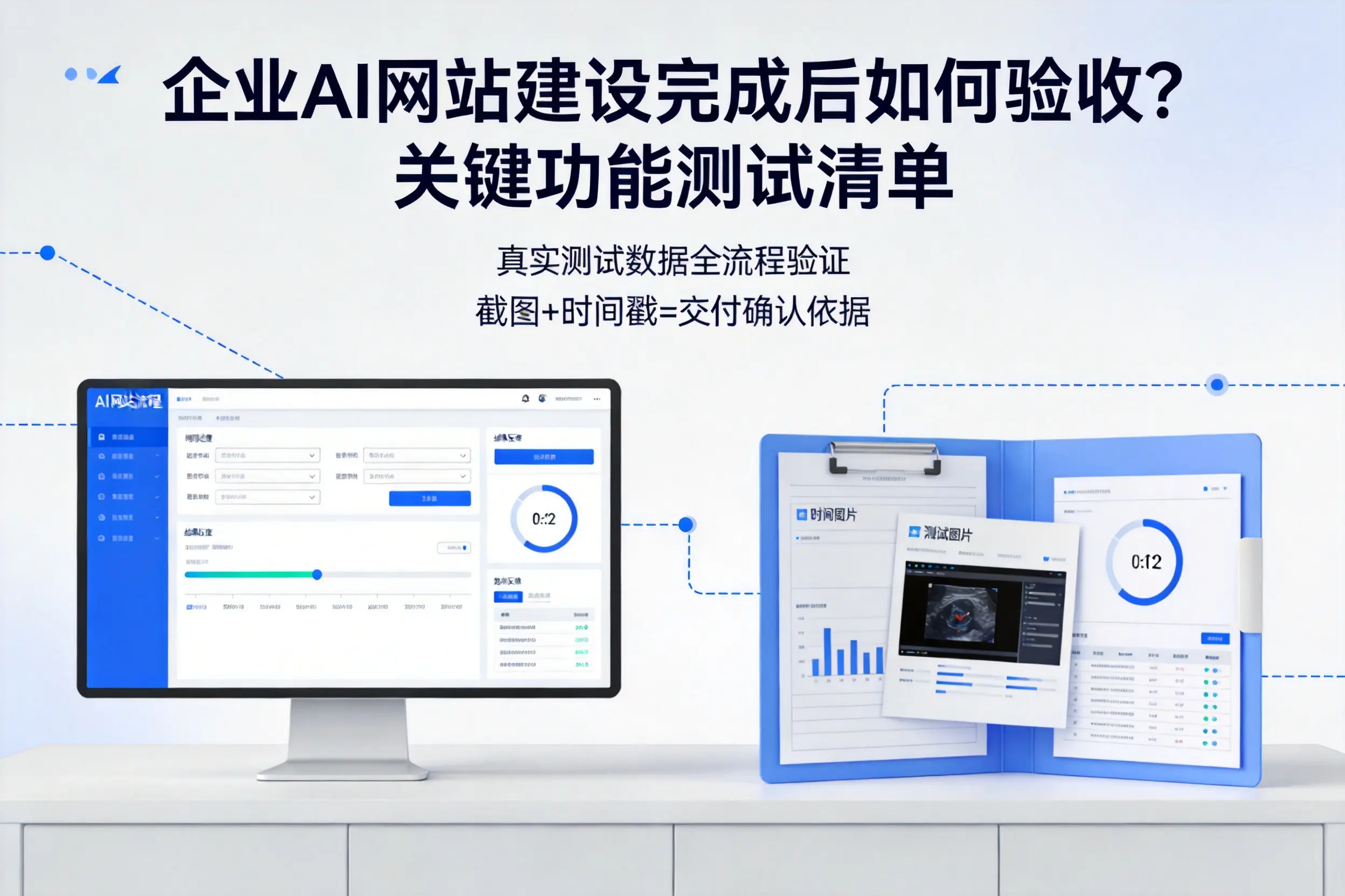 黔西南企业AI网站建设完成后如何验收？关键功能测试清单