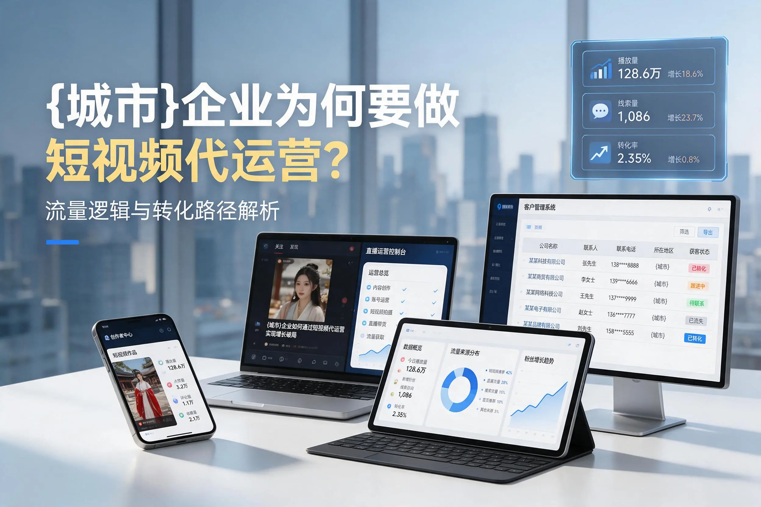 黔西南企业为何要做短视频代运营？流量逻辑与转化路径解析