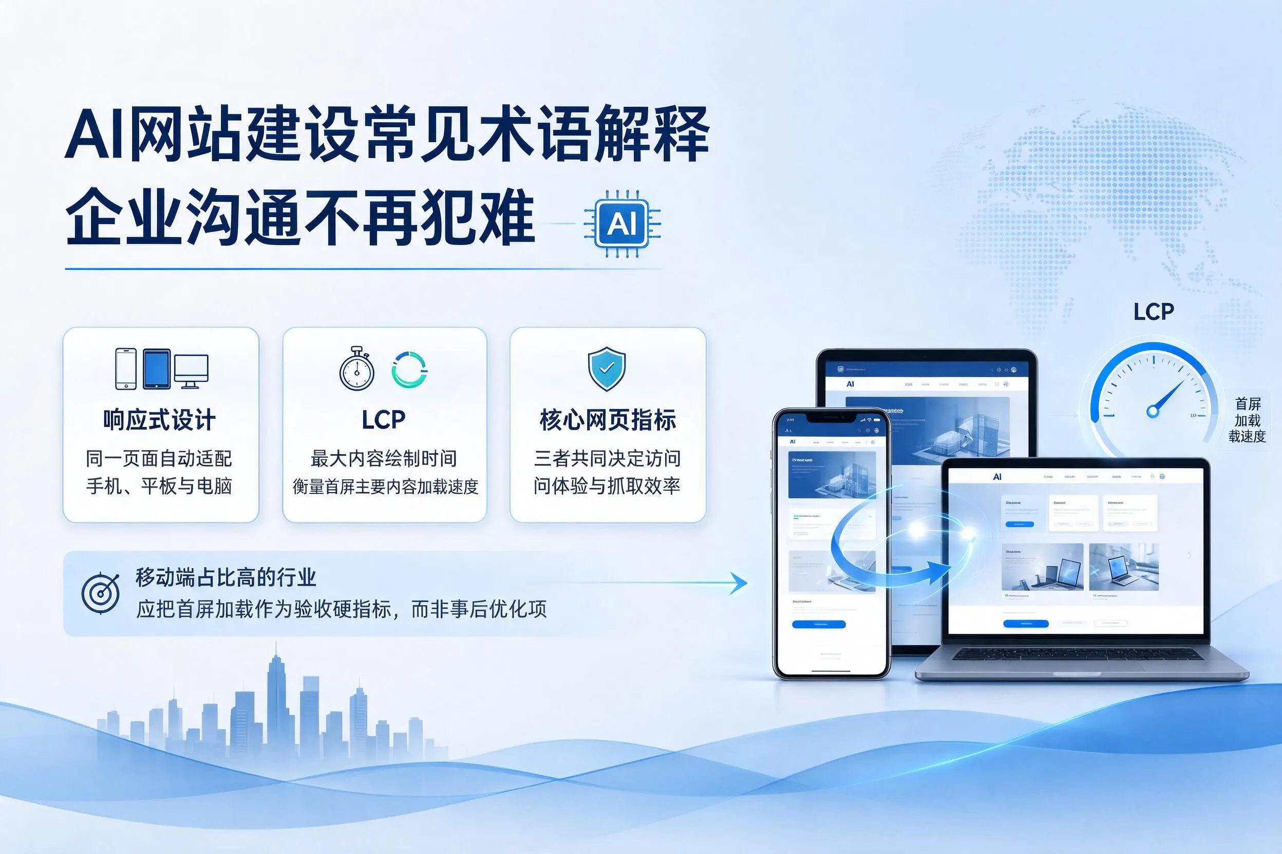 AI网站建设常见术语解释，黔西南企业沟通不再犯难