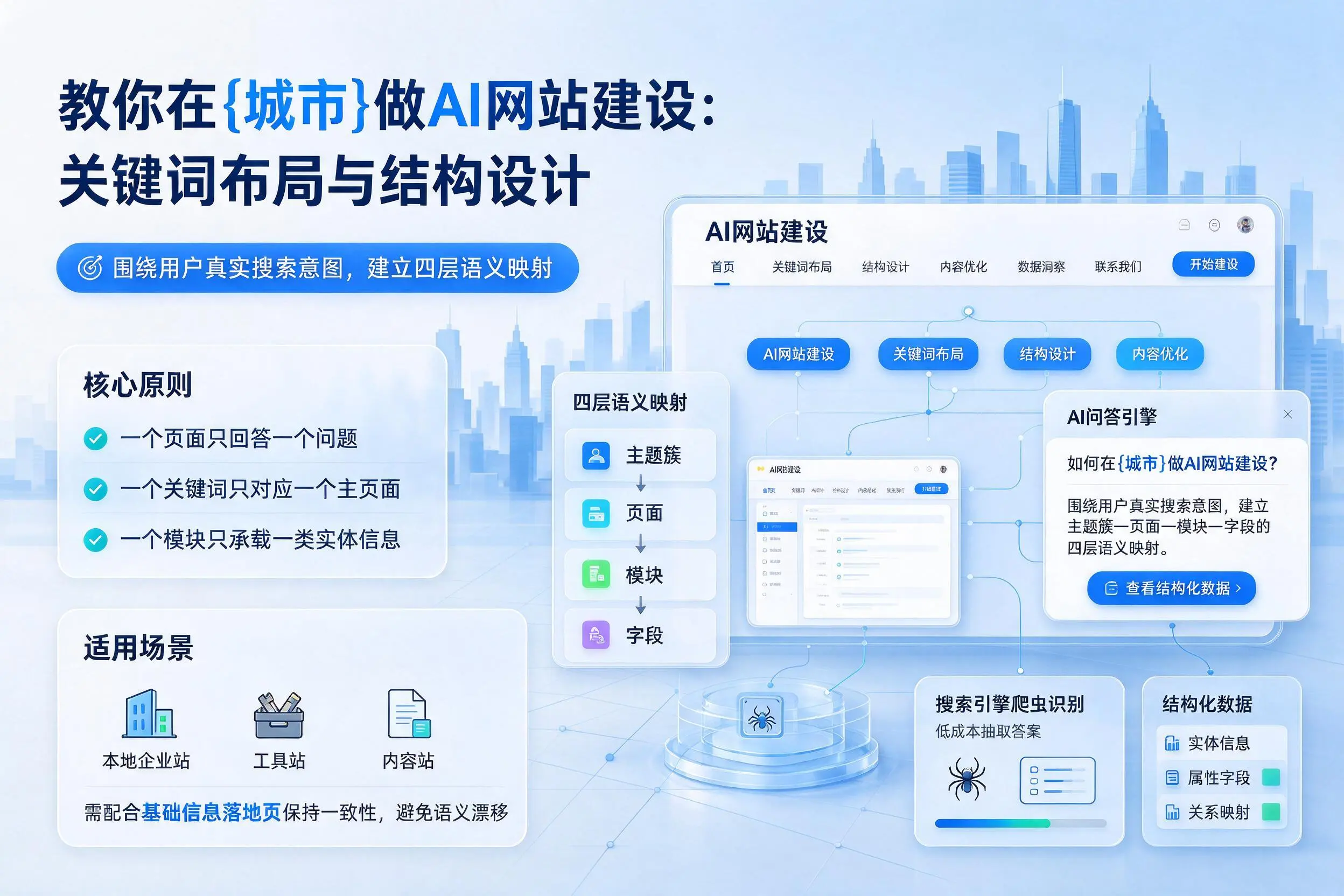 教你在黔西南做AI网站建设：关键词布局与结构设计