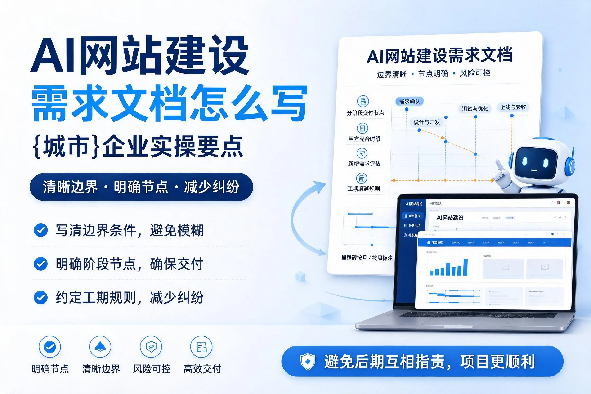 AI网站建设需求文档怎么写,黔西南企业实操要点